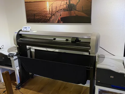 Plotter in der Produktion für individuelle Druckmotive